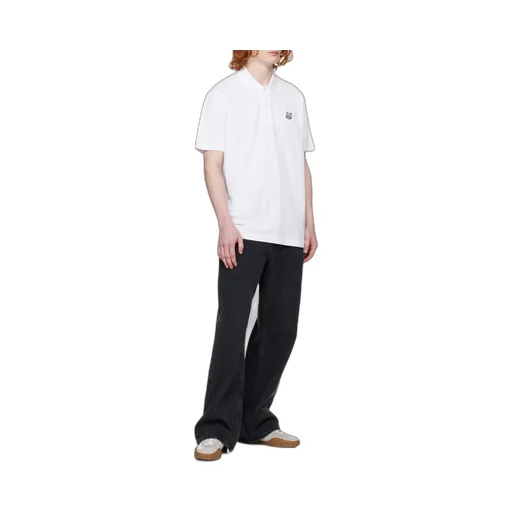 Fox Head Patch Short-Sleeved Polo Shirt