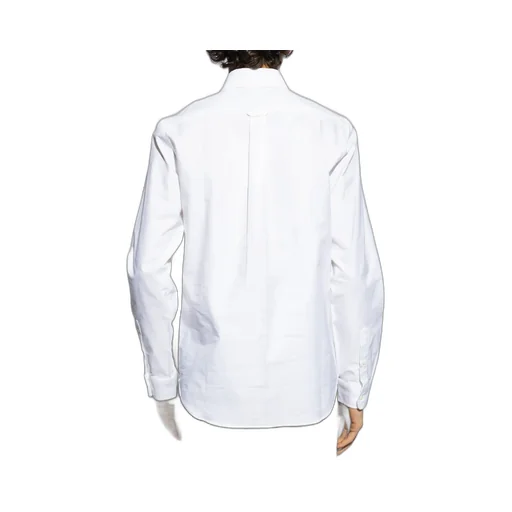 Fox Head Embroidered Long-Sleeved Shirt