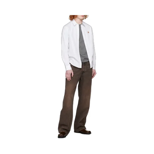 Fox Head Patch Long-Sleeved Shirt
