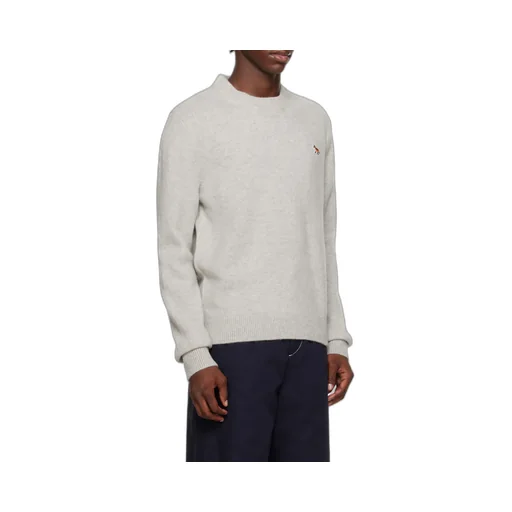Fox Patch Knitted Jumper