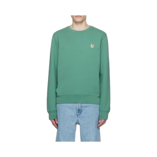 Fox Patch Crewneck Sweatshirt