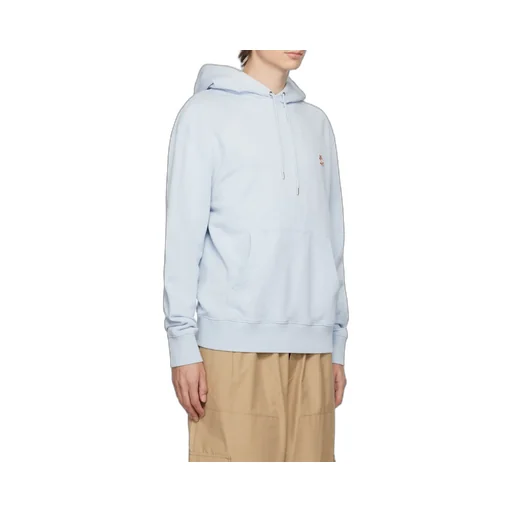 Fox Embroidered Drawstring Hoodie