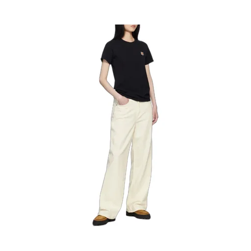 Fox Head Patch Crewneck T-Shirt