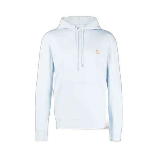Fox Embroidered Drawstring Hoodie