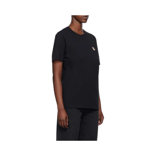 Chillax Fox Patch Crewneck T-Shirt