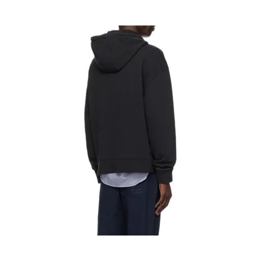 Fox Head Patch Drawstring Hoodie
