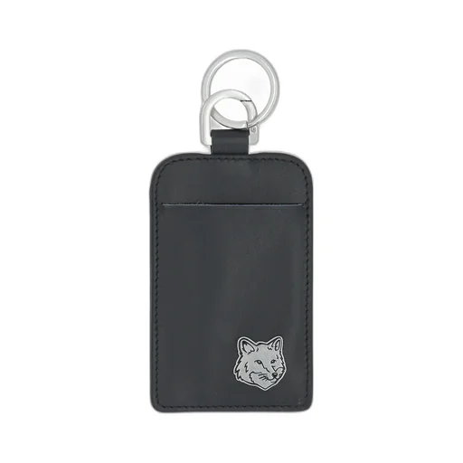 Fox Head Patch Card Holder