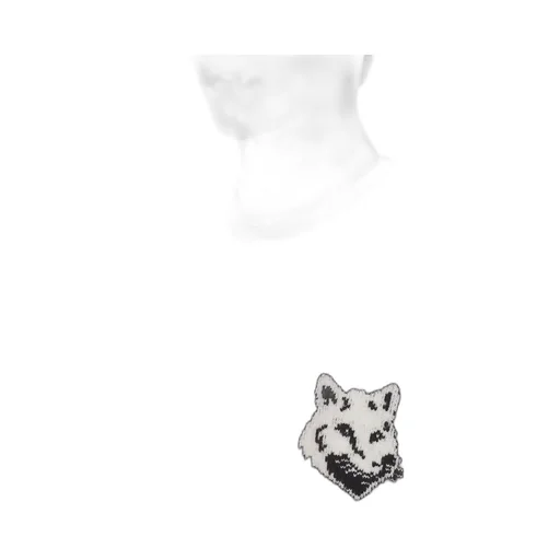 Fox Intarsia-Knit Crewneck Jumper