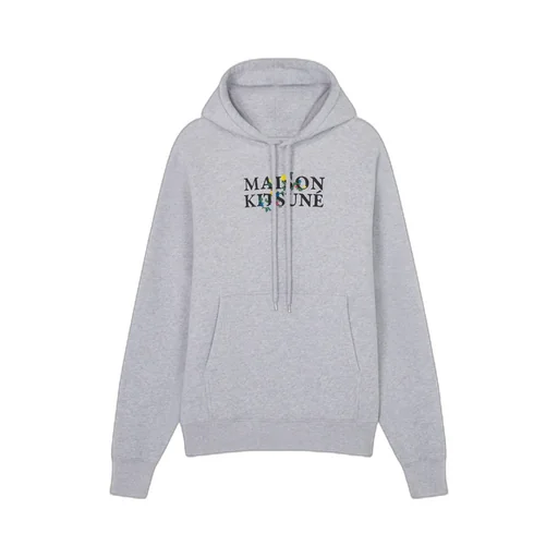 Logo Printed Drawstring Hoodie