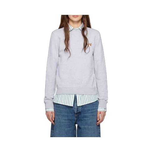 Fox Head Patch Crewneck Sweatshirt