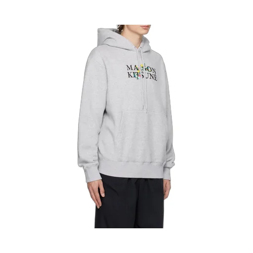Logo Printed Drawstring Hoodie