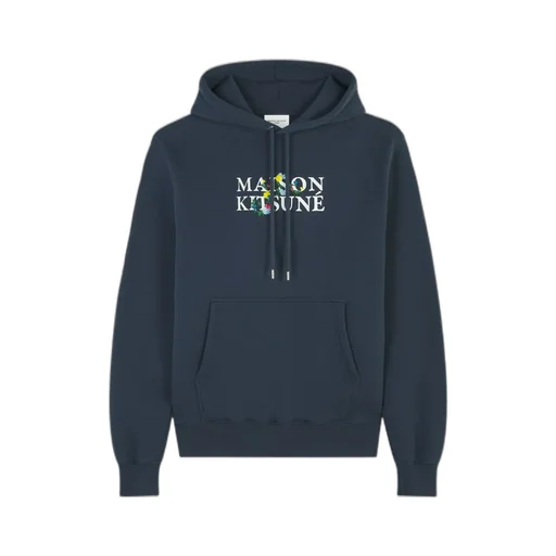 Logo Printed Drawstring Hoodie