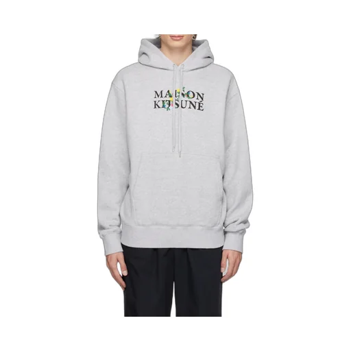 Logo Printed Drawstring Hoodie