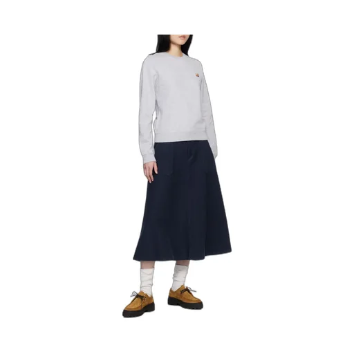 Fox Head Patch Crewneck Sweatshirt