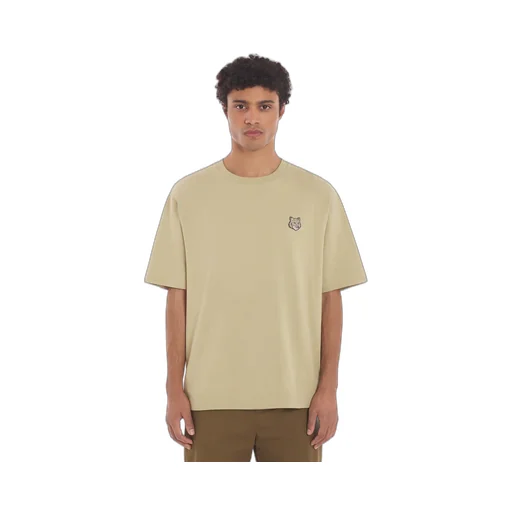 Bold Fox Head Patch Crewneck T-Shirt