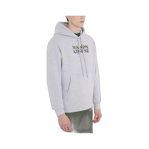 Logo Printed Drawstring Hoodie