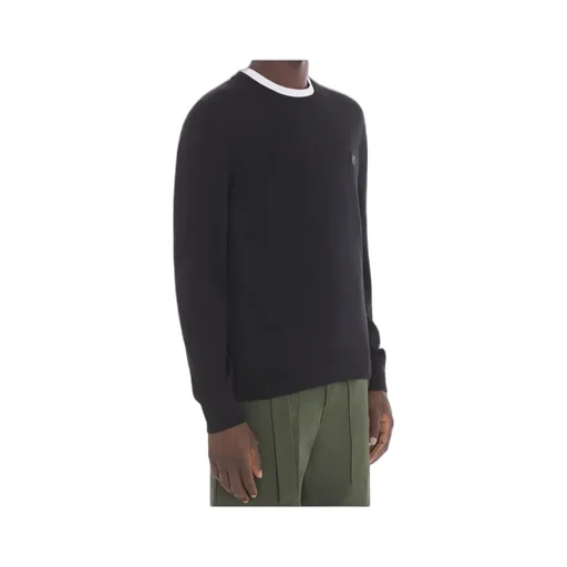 Fox Embroidered Knitted Jumper