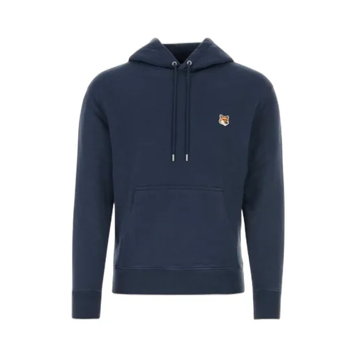 Fox Head Patch Drawstring Hoodie