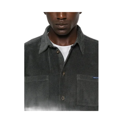 Long-Sleeved Corduroy Shirt