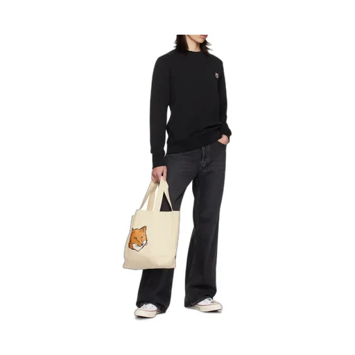 Fox Patch Crewneck Sweatshirt
