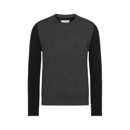 Two-Toned Crewneck Jumper