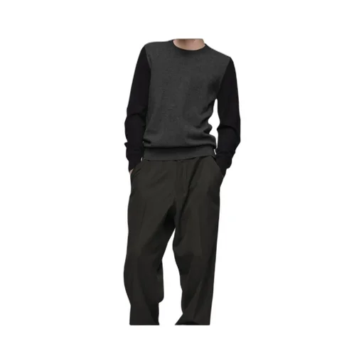 Two-Toned Crewneck Jumper