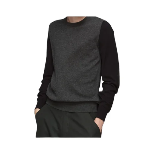 Two-Toned Crewneck Jumper