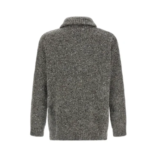 Half-Zip Knitted Jumper