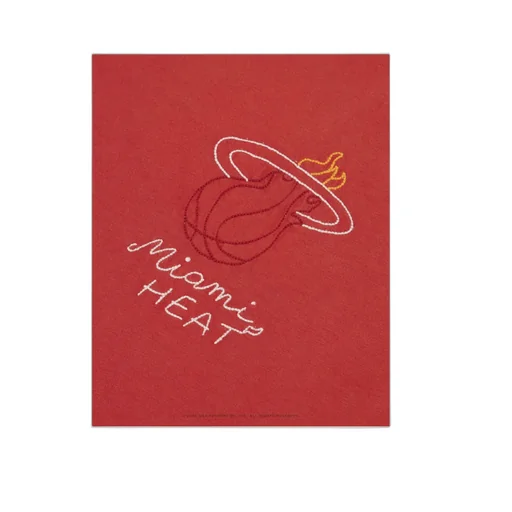 X Nba Miami Heat Embroidered T-Shirt