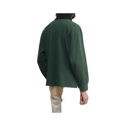 Logo Long-Sleeved Polo Shirt