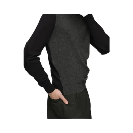 Two-Toned Crewneck Jumper