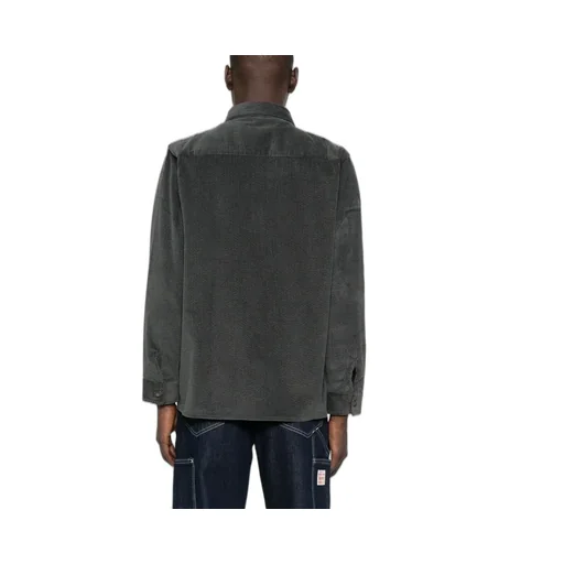 Long-Sleeved Corduroy Shirt