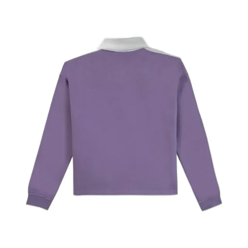 Polo Collar Sweatshirt