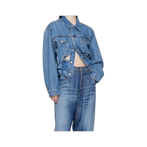 Buttoned Denim Jacket