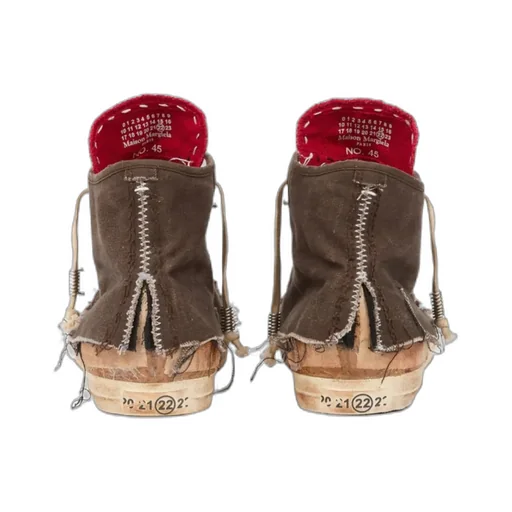 Frayed-Edges Distressed Sneakers