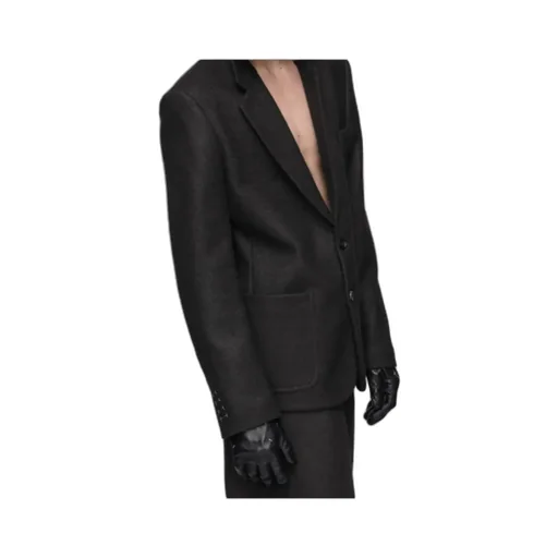 Single-Breasted Pocket Detail Blazer