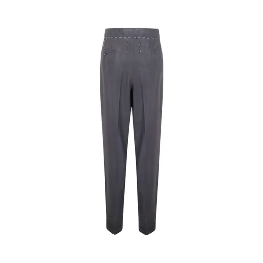 Drawstring Pleated Trousers