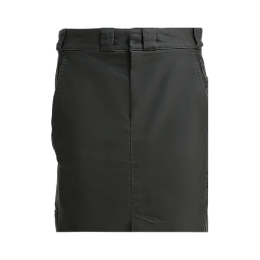 Chino Midi Skirt