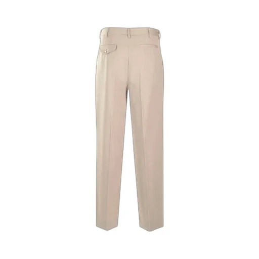 Pleat Detailed Tapered-Leg Trousers