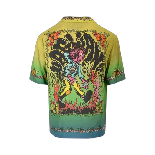 Graphic Printed Short-Sleeved Shirt