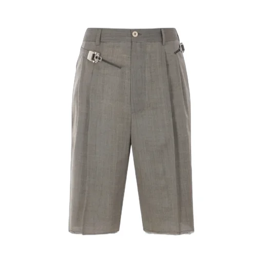 Regolatore Buttoned Bermuda Shorts