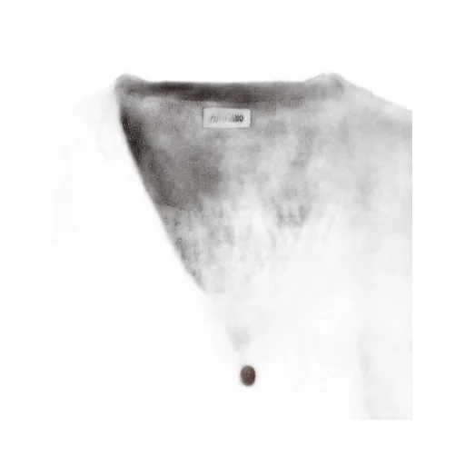 Grampa Logo Detailed Cardigan