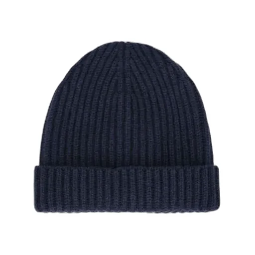 Ribbed Cashmere Beanie