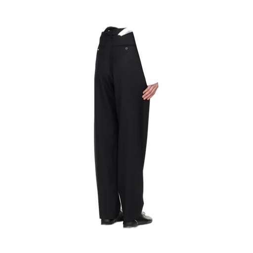 Folded-Waistband Trousers