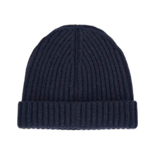 Ribbed Cashmere Beanie