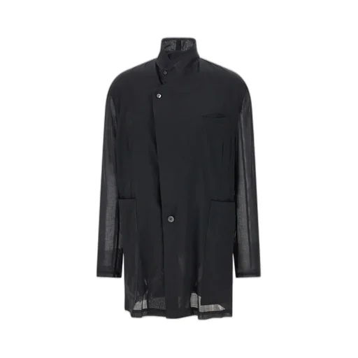 Single-Breasted Long Sleeved Jacket