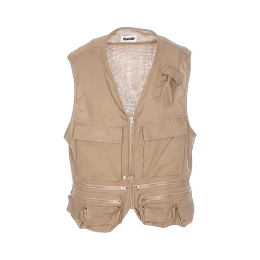 Zip-Up Sleeveless Vest