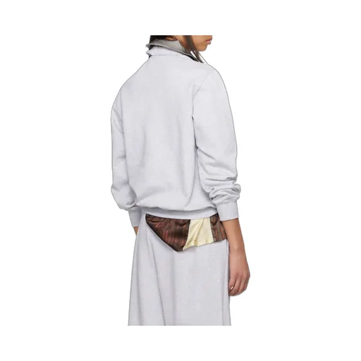 Logo Embroidered Long-Sleeved Sweatshirt