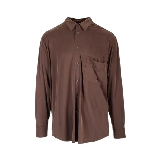 Braid-Detailed Long-Sleeved Shirt