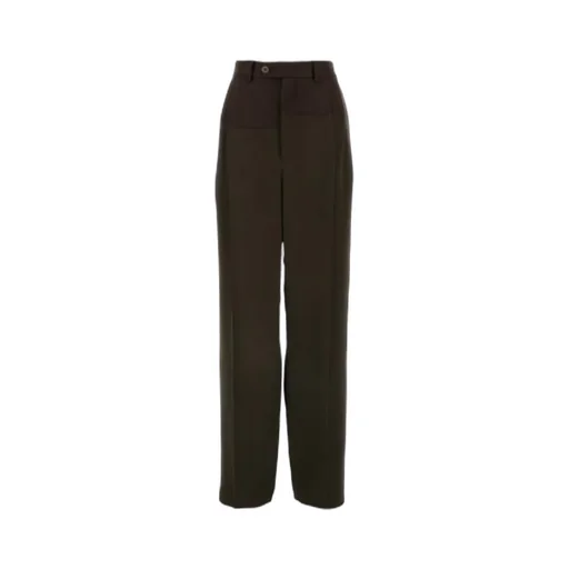 High-Waist Tailored Pants
